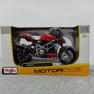 MODEL DUCATI STREETFIGHTER S ลิขสิทธิ์แท้ ขนาด 1:12