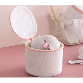 Zigma home - ถุงซักผ้า ซักชุดชั้นใน เกรด A (สีขาว) แบบ Set 2 ชิ้น และ 4 ชิ้น Underwear wash bags.