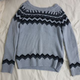 พร้อมส่ง sweater zara สีเทาดำ ไซส์ m
