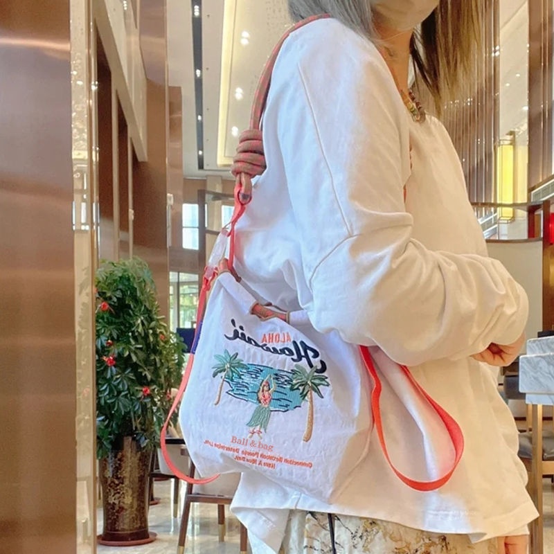 New Style Hot Sale Japanese mini Female Bag ball chain EcoFriendly