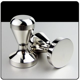 แทมเปอร์กดกาแฟ Stainless Steel Coffee Tamper Machine Espresso Press Flat Base 51mm แทมเปอร์