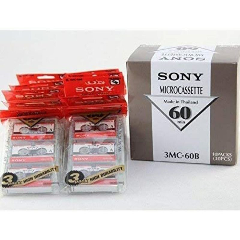 Sony MC60 MC60 Microcassette Blank Tape BLQF Shopee Thailand