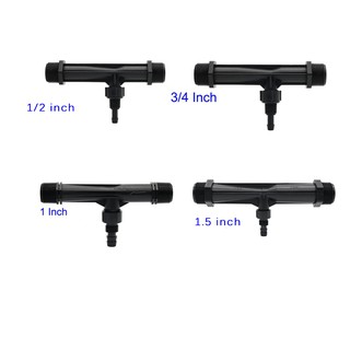 ท่อเวนทูรี หัวฉีดปุ๋ย ขั้วต่อตัวผู้ 1/2, 3/4, 1, 1.5 นิ้ว 1 ชิ้น