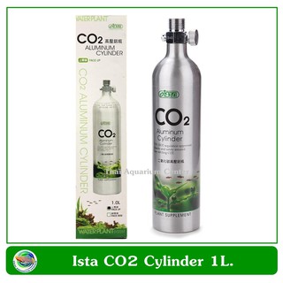 ถังคาร์บอน สำหรับตู้ไม้น้ำ ISTA Aluminium Cylinder ขนาด 1 ลิตร