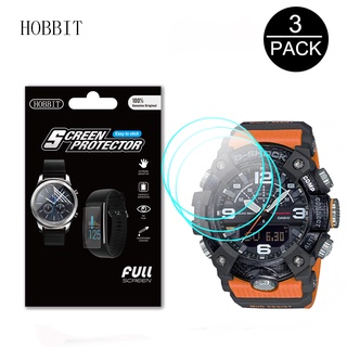 3Pcs สำหรับ Casio G-SHOCK GG-B100 นาฬิกาฟิล์ม TPU Soft Screen Protector 1A9PR 1A3PR 1APR Anti-Scratch HD