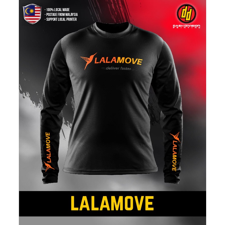 เสื้อยืด Rider ยอดนิยม Baju Harian Lalamove / Lalamove Basic Rider