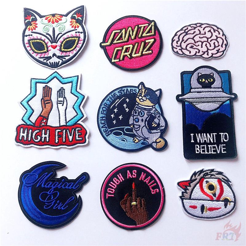 แผ่นอาร์ม DIY สำหรับตกแต่งเสื้อผ้า 1 ชิ้น（☸ VSCO Patch ☸）