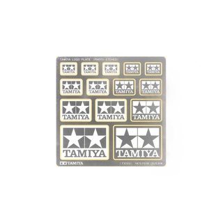 TAMIYA 73023  Tamiya Logo Plate Photo Etched สติกเกอร์ logo tamiya