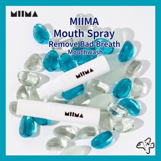 MIIMA Mouth Spray Remove Bad Breath Mouthwash MIIMA Oral Spray/ขจัดกลิ่นปาก น้ำยาบ้วนปาก