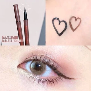 N161 Xixi eyeliner อายไลน์เนอร์หัวพู่กันขนาด 0.1 มิล สีชัด เส้นคม ติดทน กันน้ำ กันเหงื่อ ไม่ไหลเหนอะหนะ