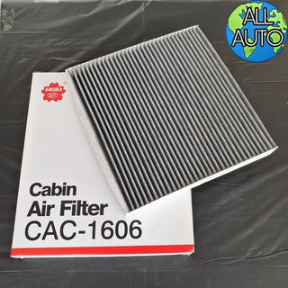 กรองแอร์ HONDA CIVIC ซีวิค FD = FB , แอคคอร์ด 03-12 , CRV 07,2013 ยี่ห้อ SAKURA (คาร์บอน ซัพกลิ่น) ใส้กรองอากาศแอร์