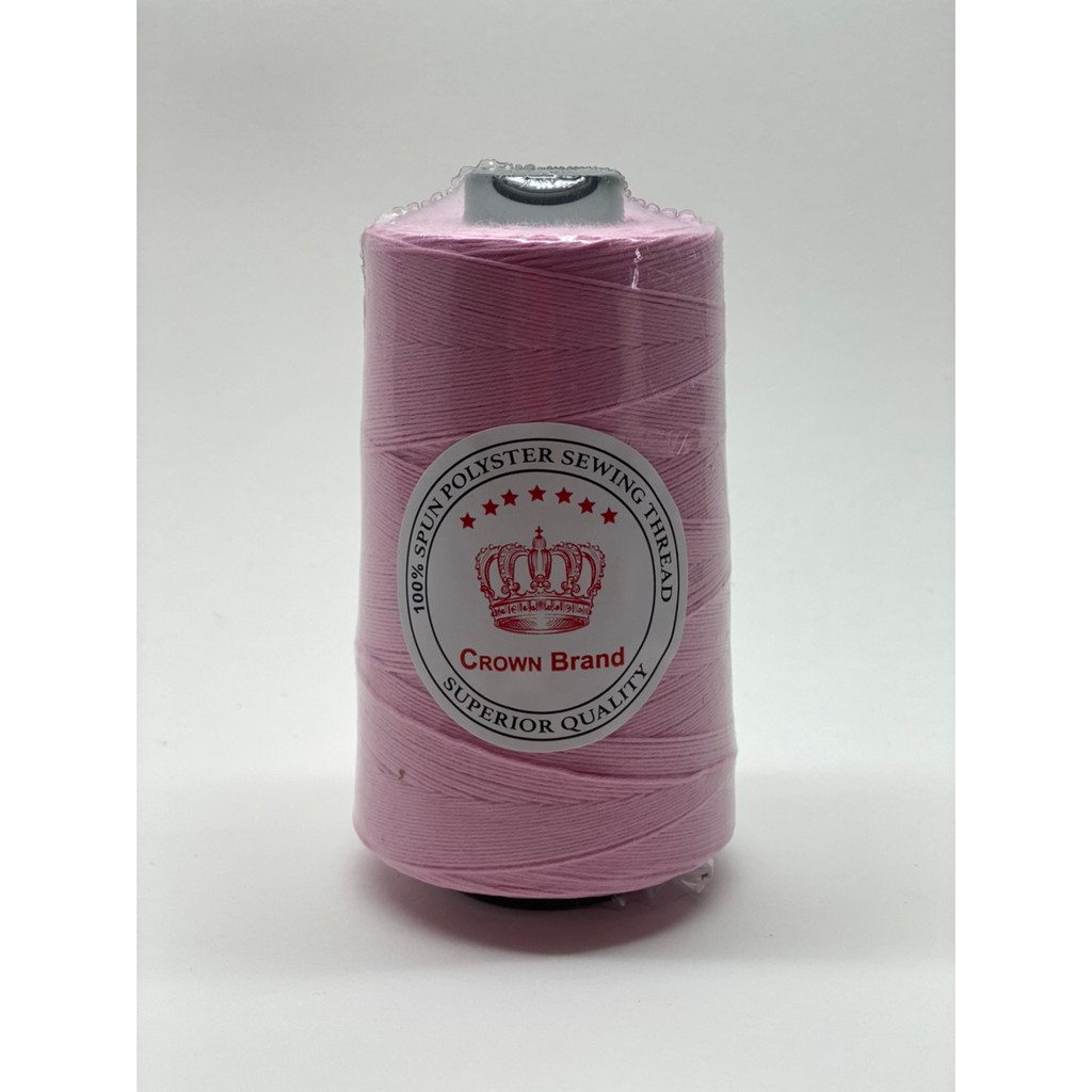 ด้ายเย็บกระสอบ 20/6 ตราCrown Brand สีชมพูอ่อน(รหัส550) 200g