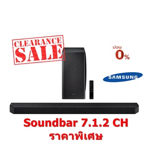 [ผ่อน0%] Samsung 7.1.2ch Sound Bar รุ่น HW-Q900A/XT (ชลบุรีส่งฟรี)