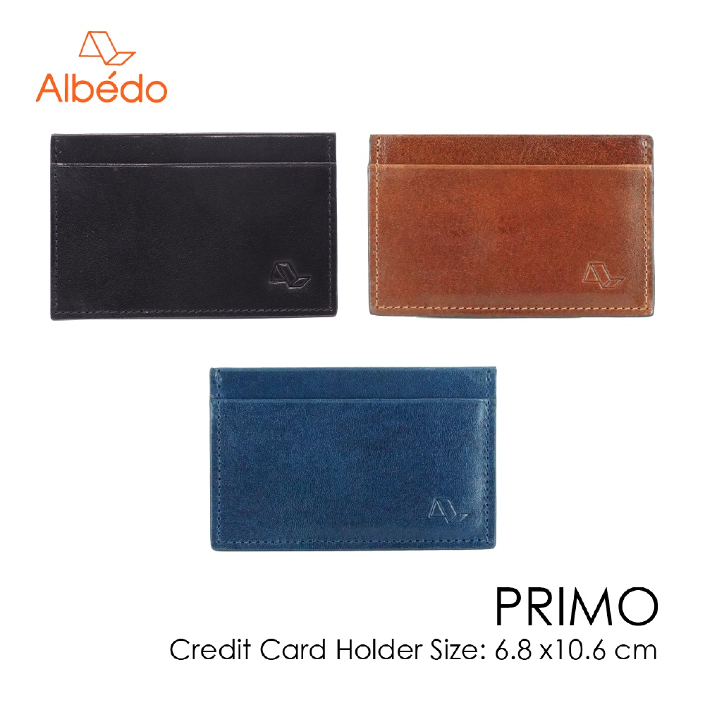 [Albedo] PRIMO CREDIT CARD กระเป๋าใส่บัตร/ที่ใส่บัตร/ซองใส่บัตร รุ่น PRIMO - PM10599/PM10571/PM10555