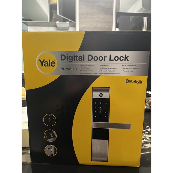 Yale digital door lock YDM 3109+