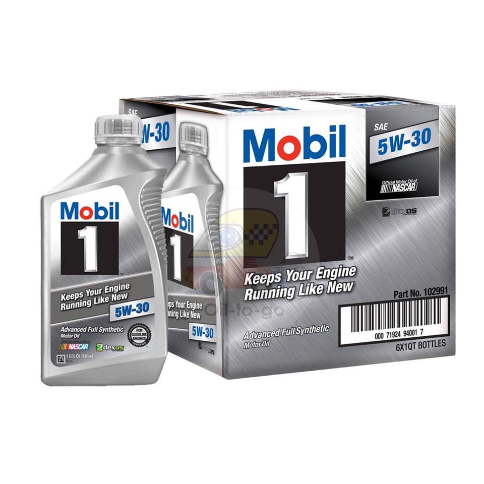 Mobil1 5W-30 Keeps Your Engine Running Like New จำนวน 6 US.Qt (5.67Lt)