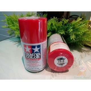 สีสเปย์ Tamiya TS-8 ITALIAN RED 100ML