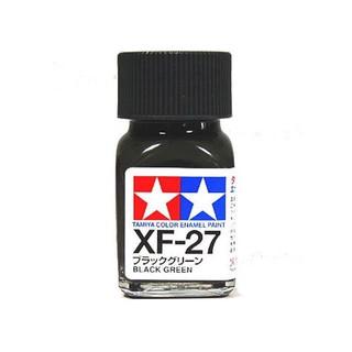 สีสูตรอีนาเมล TAMIYA XF-27 Black Green (10 ml)