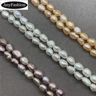 3 Colors Freshwater Natural Pearl Vertical Hole Irregular Shape DIY for Jewelry