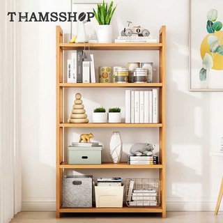 ชั้นวางของ ชั้นไม้วางของ ชั้นวางต้นไม้ ชั้นไม้มิ​นิมอล ขนาด 70x25x128 cm thamsshop