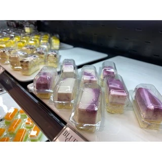 DEDEE(200ชิ้น)กล่องใสPET DD-001K กล่องใสซูชิ 1คำ กล่องเค๊กมินิ 1คำ