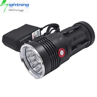 พร้อมส่ง ไฟฉาย LED ไฟฉาย18 x CREE XM-L T6 Bikeโคมไฟ+ 4x18650แบตเตอรี่+ 1xชาร์จ