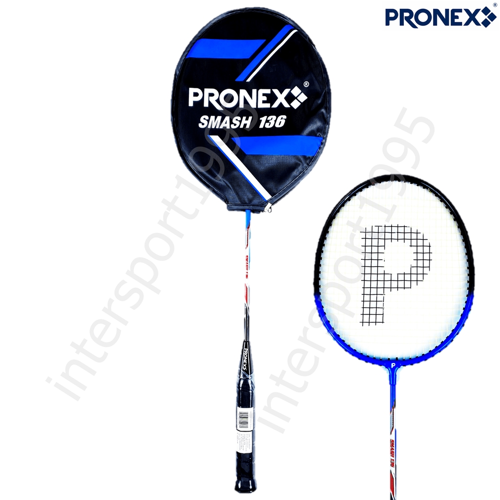 Badminton 109 บาท ((พร้อมส่ง))ไม้แบด ไม้แบดมินตัน PRONEX SMASH 136 Sports & Outdoors