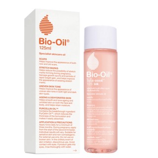 Bio-Oil ลดเลือนรอยแผลเป็น ผิวแตกลาย และสีผิวที่ไม่สม่ำเสมอ มี2ขนาด 60mLและ 125mL ***ของแท้จากบริษัท***พร้อมส่ง!!!