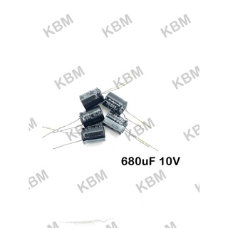 Capacitor (คาปาซิเตอร์) 680uF10V 680uF25V 680uF35V 680uF50V 680uF63V