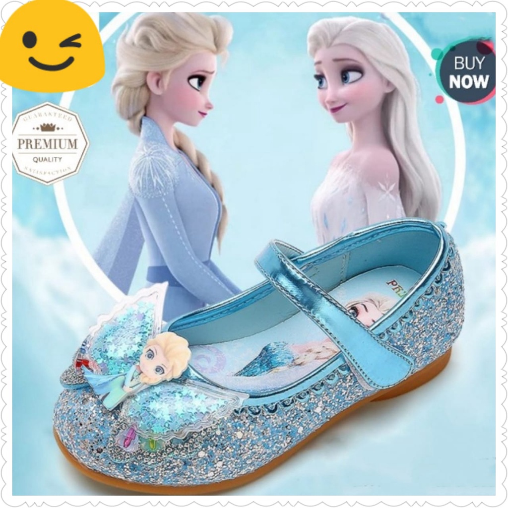 รองเท้าปาร์ตี้เด็กผู้หญิง Frozen Angel Wings ใหม่ล่าสุด LUXURIOUS BEAUTIFUL