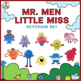 Spacial Set พวงกุญแจ 10 แบบ (Mr.men and Little Miss)