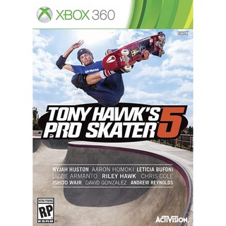 แผ่น XBOX 360 : Tony Hawks Pro Skater 5 ใช้กับเครื่องที่แปลงระบบ JTAG/RGH