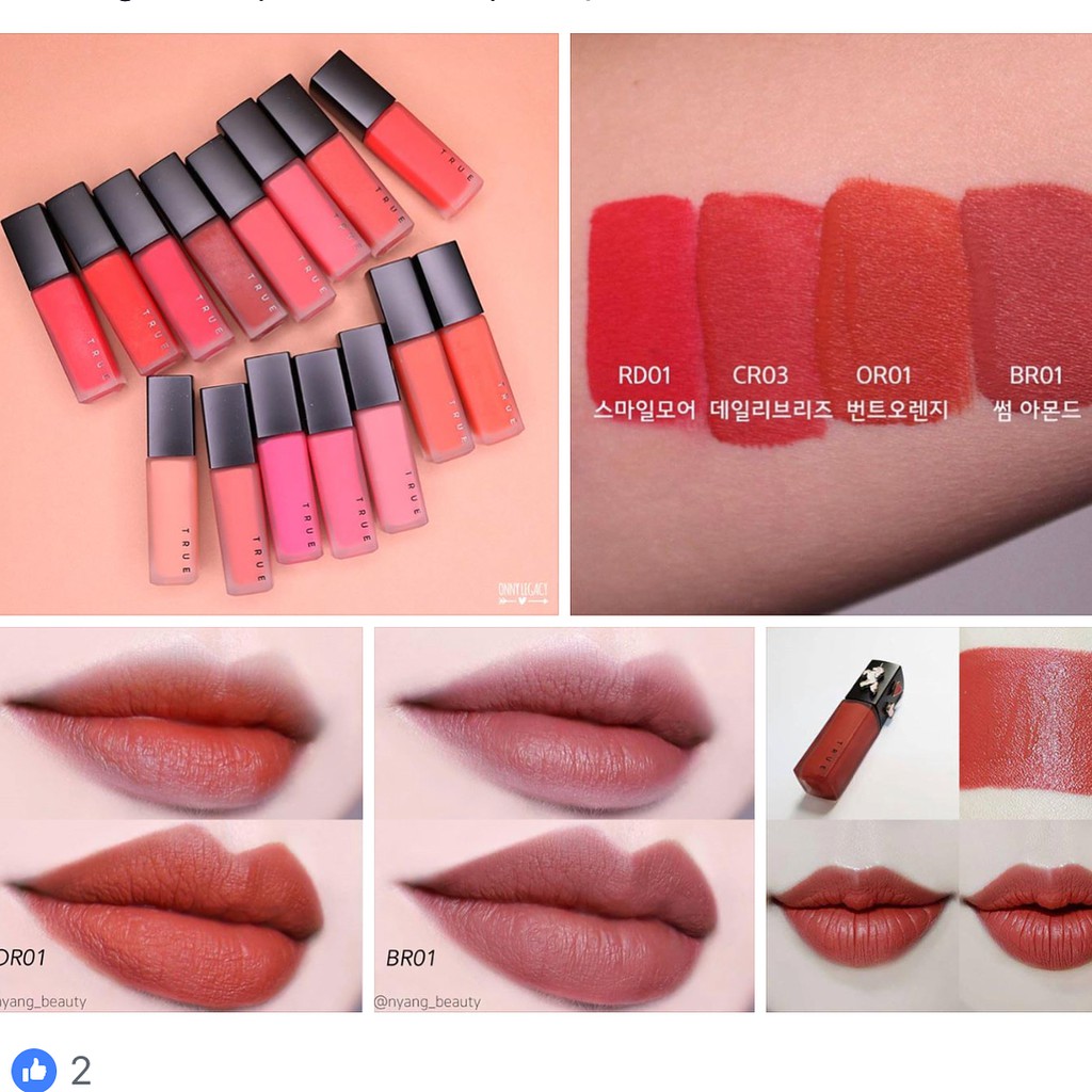 A Pieu True Matte Fluid Shopee Thailand