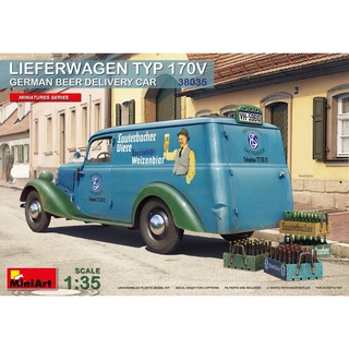 โมเดลประกอบ MiniArt 1/35 MI38035 LIEFERWAGEN TYP 170V GERMAN BEER CAR