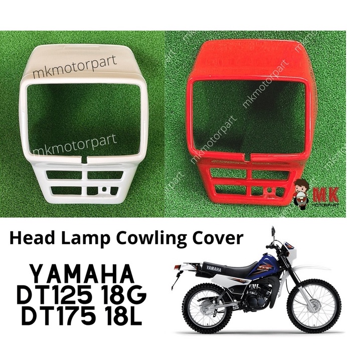 Yamaha DT125 18G DT175 18L HEAD LAMP COWLING, Head Light Fairing Cover