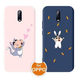 เคสโทรศัพท์มือถือลายกระต่ายสําหรับ Oppo A 3s A 5s Realme X 5 5 S A 83 A 7 F 7 R 17 Pro A 9 A 5 2020 Realme 5 Pro X 2 Pro A 1 K 3 Reno 2z 2 F Ace F 9 F 11 Proกรณี