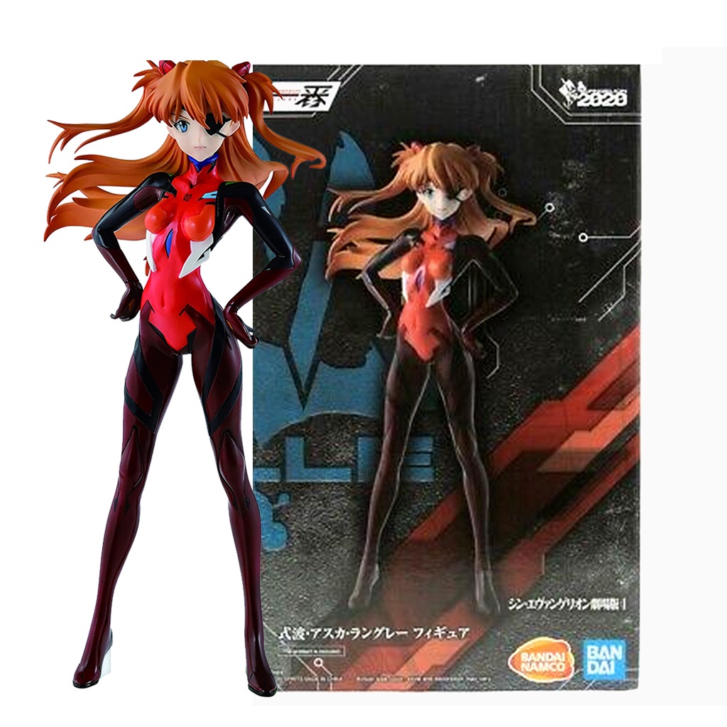 โมเดลฟิกเกอร์สาว ของแท้!! Evangelion 3.0 + 1.1 - Asuka Langley Shikinami 2020 - Bandai Ichibansho Fi