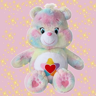 Care Bear ตุ๊กตาสายรุ้ง ขนาด 50ซม./27ซม. ตุ๊กตาของขวัญวันเกิด