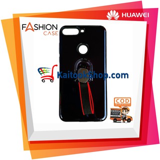 เคสหลังเคลือบเงา l Fashion Back Cover Case  # Huawei Y7 Pro