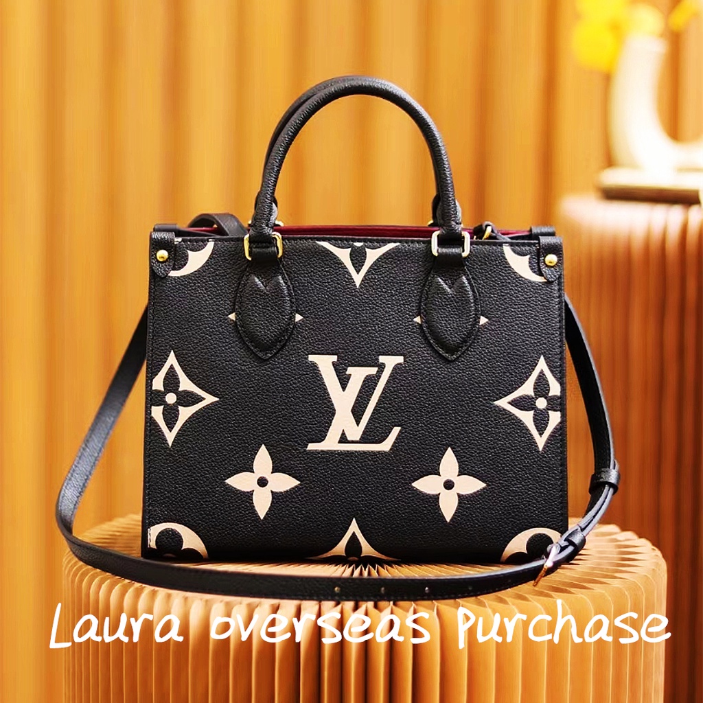 พรีออเดอร์ สินค้าใหม่ของแท้，Louis Vuitton，ONTHEGO SMALL BAG，crossbody bag，Shoulder Bags，handbag，LV