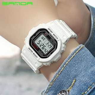 SANDA Waterproof Sport Watches Women Luxury LED Electronic Digital Watch Ladies Clock Female relogio feminino reloj muje