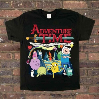 เสื้อยืดแขนสั้นพิมพ์ลาย Homage To Adventure Time Tribute To Explore สําหรับผู้ชาย