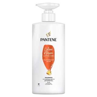 Pantene Colour &amp; Perm Lasting Care Shampooแพนทีน แชมพู สูตรคัลเลอร์ แอนด์ เพิร์ม ลาสติ้ง แคร์ 410 มล.แชมพูสระผม ดัด ทำสี