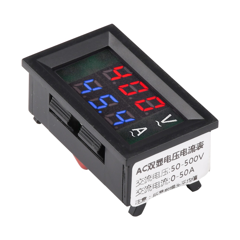 Pcbfun โวลต์มิเตอร์ดิจิทัล AC 50-500V แอมมิเตอร์ รูปที่ 7