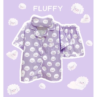 fluffy 💜 ผ้าไหมเกาหลี