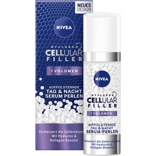 ส่งฟรี!! Nivea Hyaluron Cellular Filler Serum ขนาด 30 มิลลิลิตร เซรั่ม ใช้ได้ทั้งกลางวัน กลางคืน