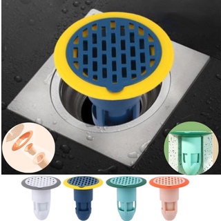 Tampa De Silicone Para Esgoto Anti-odor Tampão À Prova De Insetos Bloqueio Filtro De Banho Captador De Cabelo Durável Casa Hotel Cozinha Banheiro