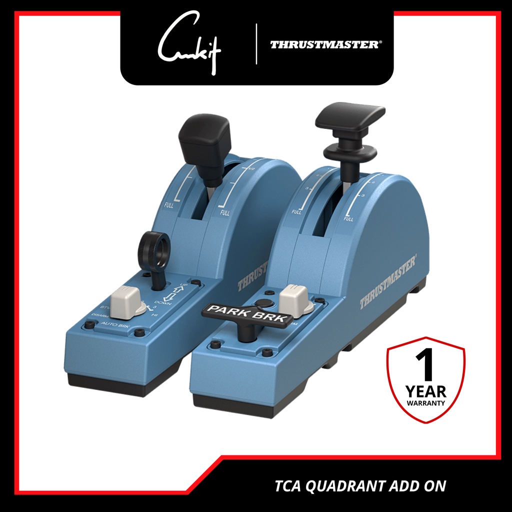 Thrustmaster TCA Quadrant Add On Airbus Edition PC Slight Simulator TCA Side Stick