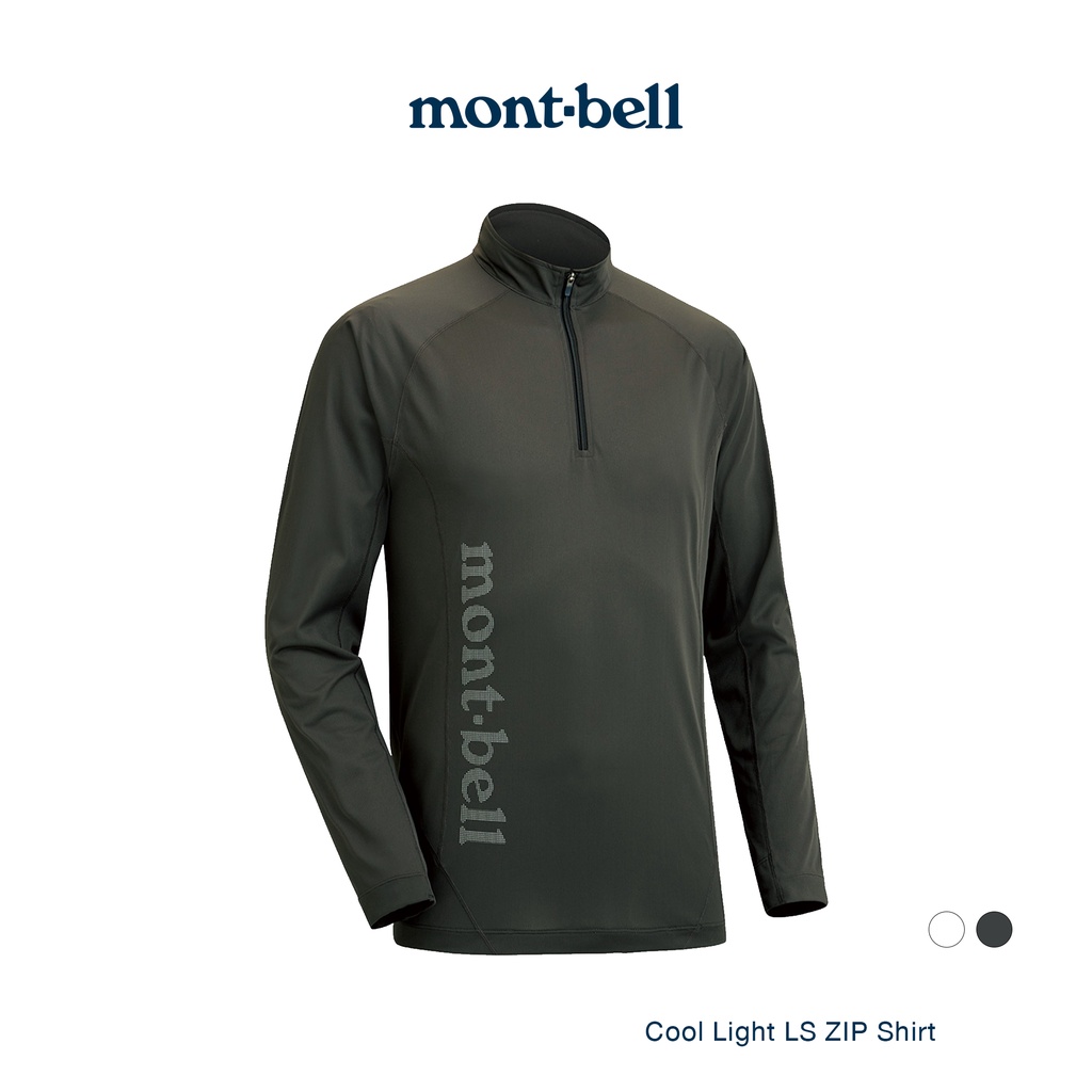 Montbell เสื้อแขนยาว รุ่น 1114454 Cool Light Long Sleeve Zip Shirt Men's