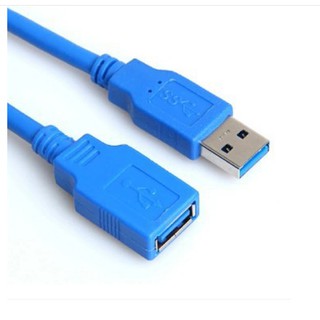 สาย USB 3.0 ผู้-เมีย ต่อความยาวสาย usb ให้ยาวขึ้น USB 3.0 Extension Cable Type A Male to F (สีน้ำเงิน)